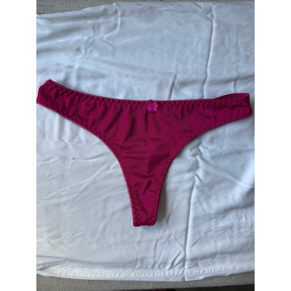 NWOT MaMia Magenta Pink Thong Panty – Size XL